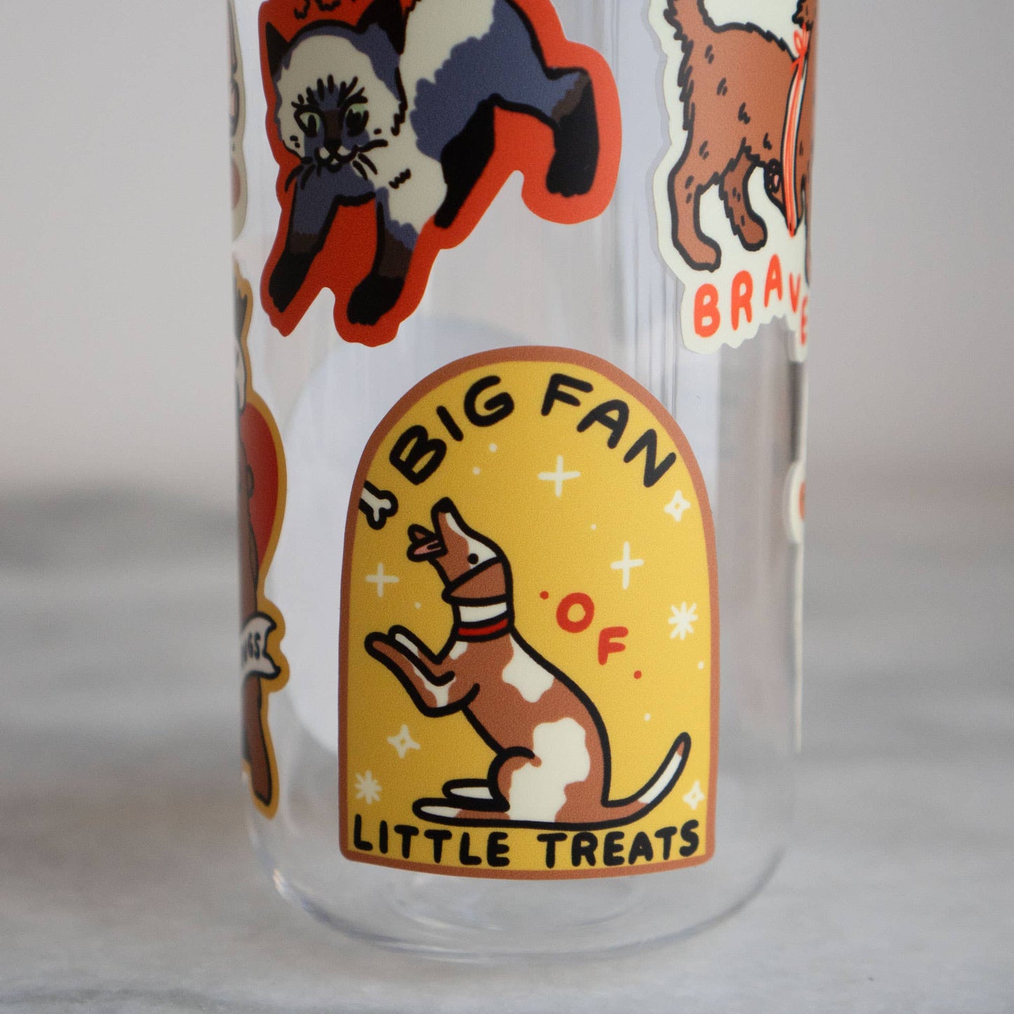 Big Fan of Little Treats Sticker | Waterproof Vinyl Sticker