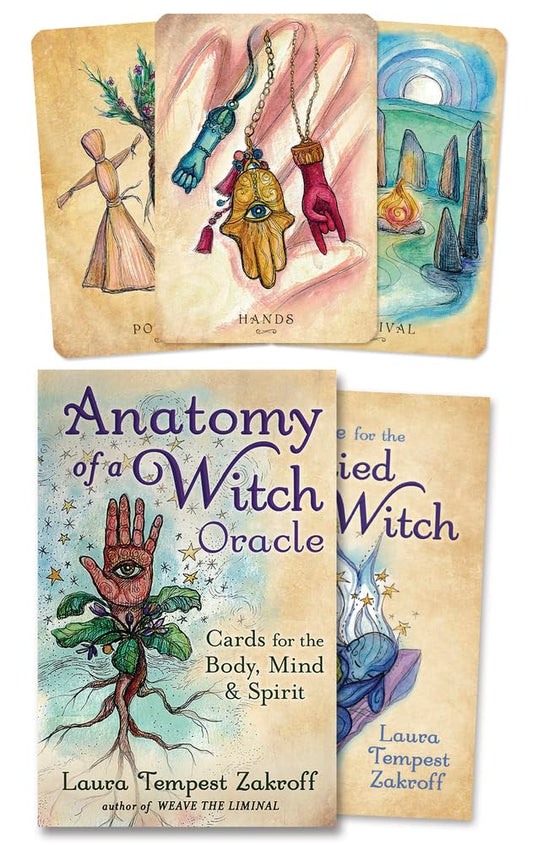 ANATOMY OF A WITCH ORACLE - Cards for the Body, Mind & Spirit