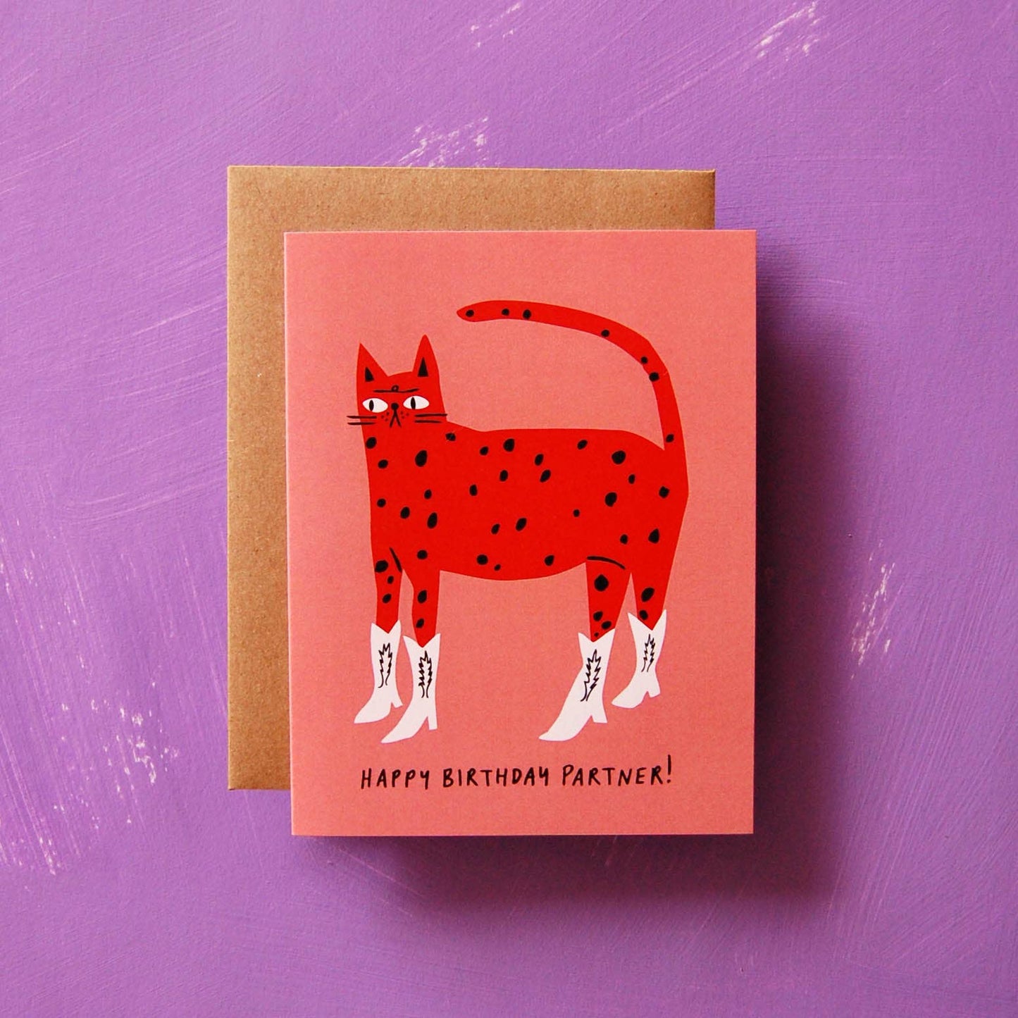 Badger & Burke - COWBOY KITTY Card
