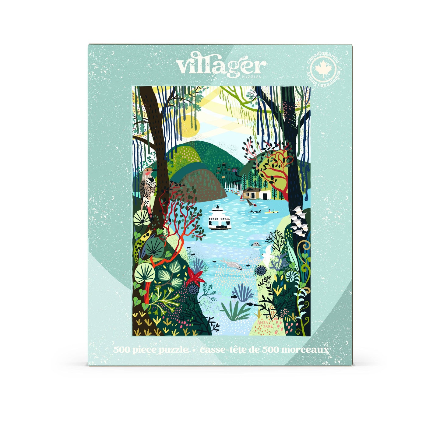 Villager Puzzles - Bowen Island | 500-Piece Puzzle