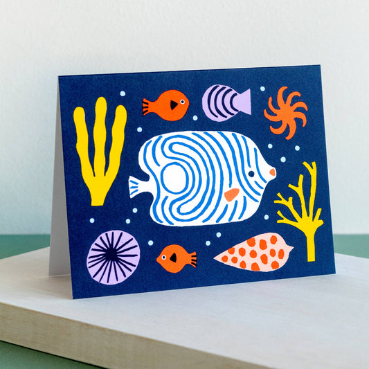 Paperole - SEAFLOOR Greeting card