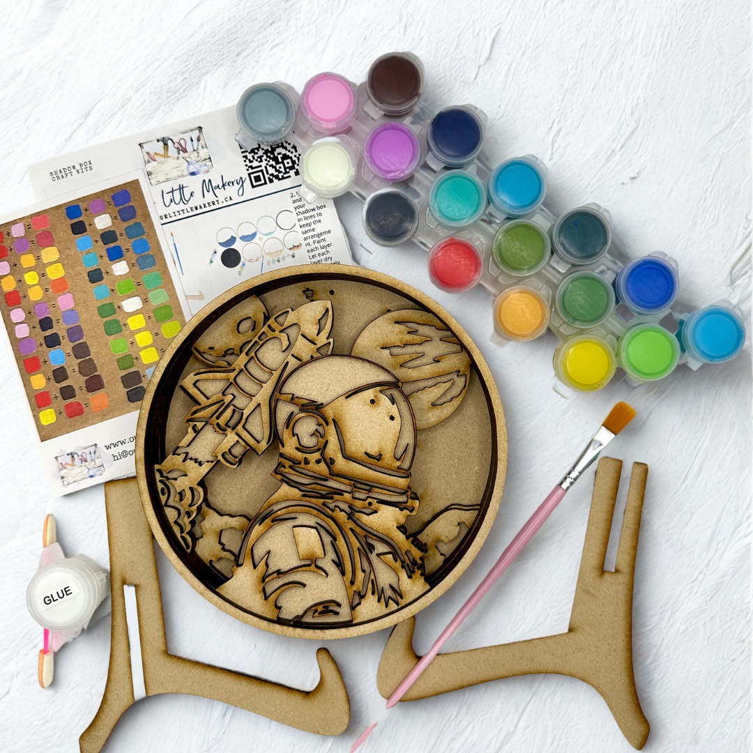 Our Little Makery - Cosmic Adventurer Shadow Box Kit