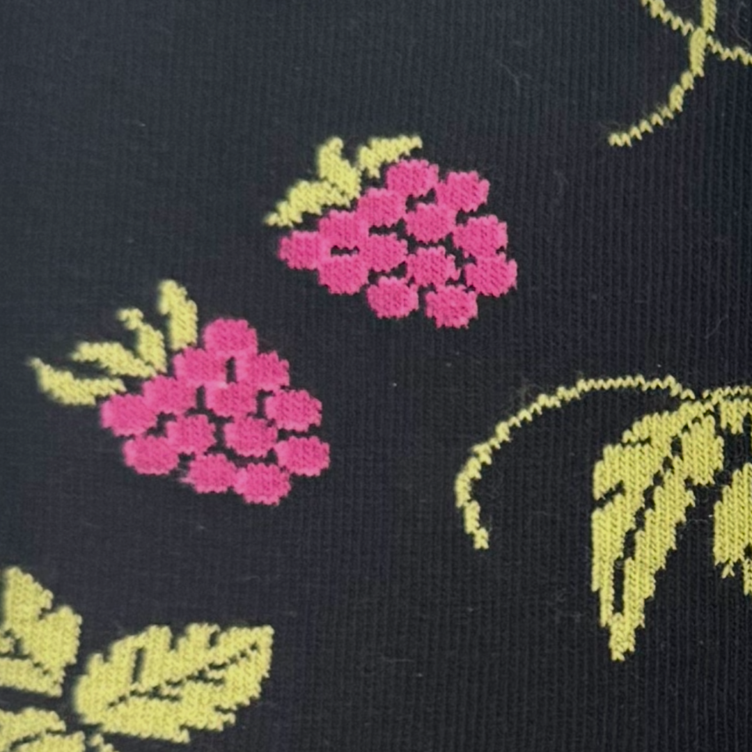 Friday Sock Co. - Women's Raspberry Bloom Mismatched Crew Socks