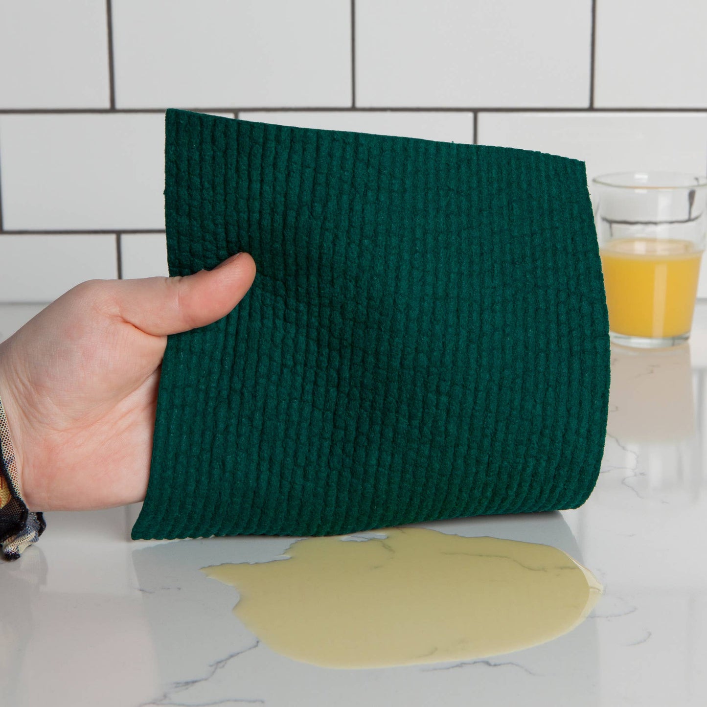 Ecologie - Evergreen and Blossom Dishcloths Set of 2