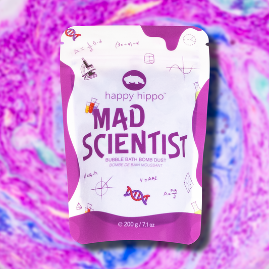 Happy Hippo Bath - MAD SCIENTIST Bubble Bomb Dust