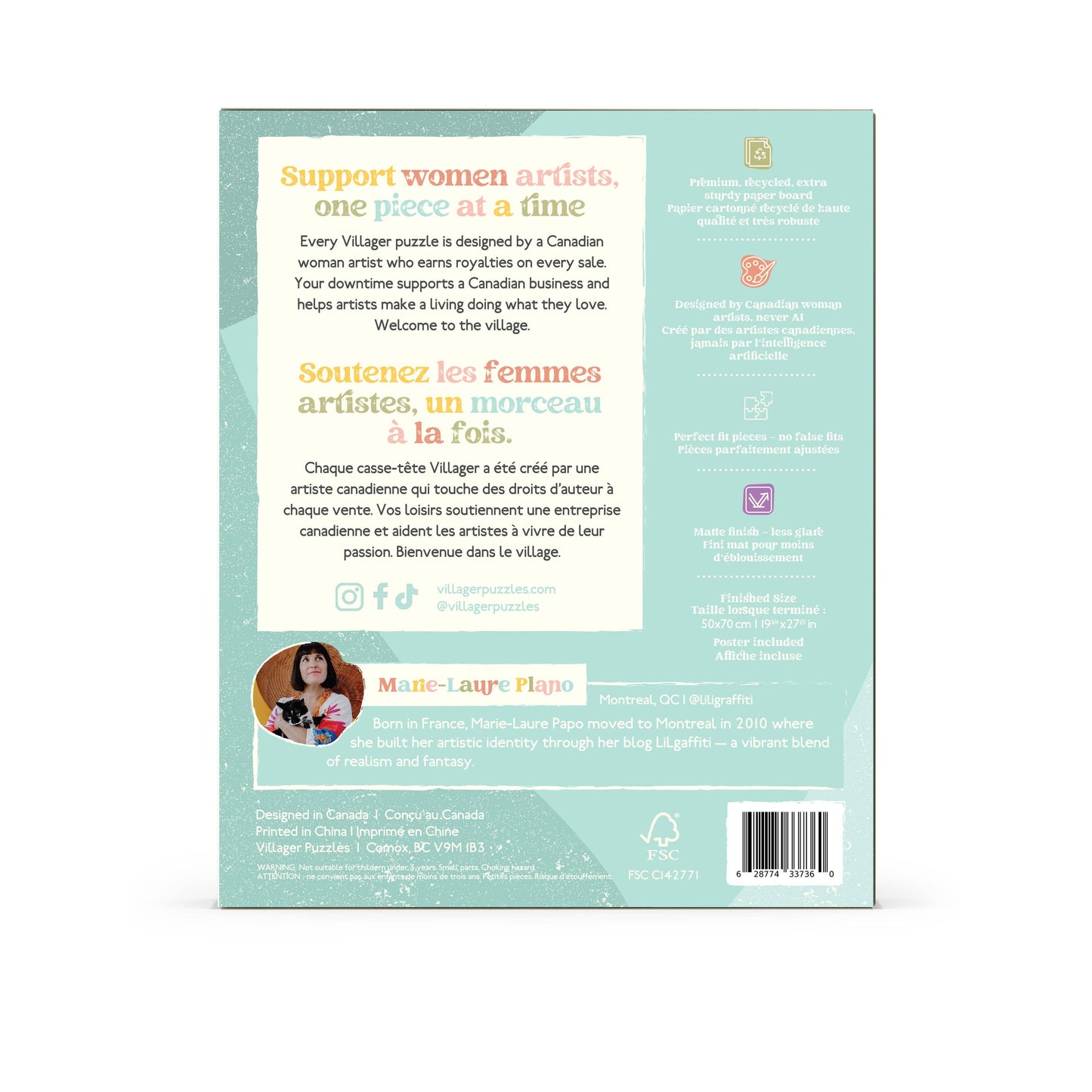 Villager Puzzles - Changing Seasons | 1000-Piece Puzzle
