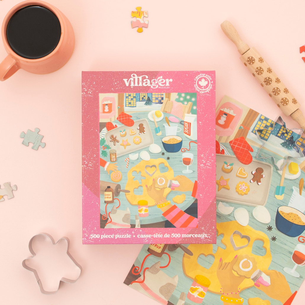 Villager Puzzles - Holiday Baking | 500-Piece Puzzle