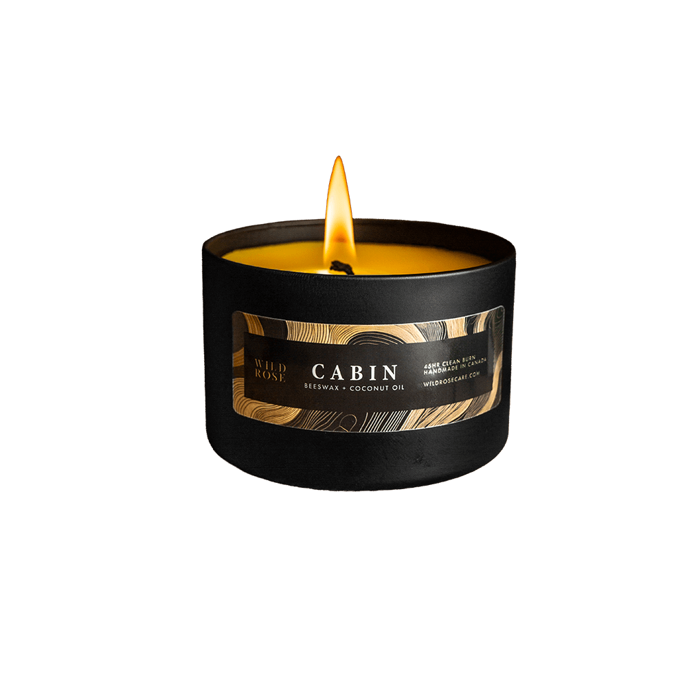 Wild Rose - BEESWAX SCENTED CANDLES