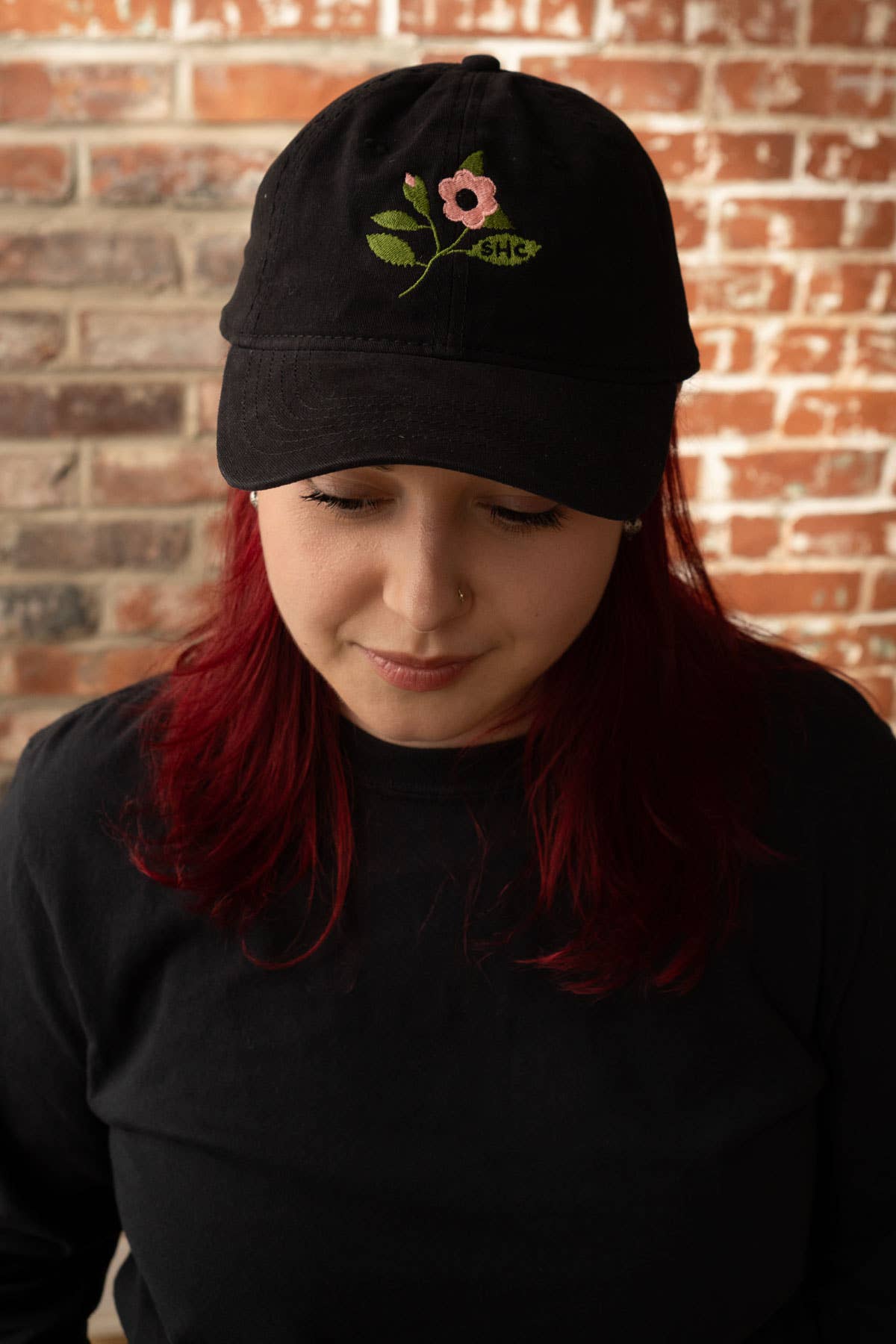 Stay Home Club - BLOOM 1858 Embroidered Dad Hat