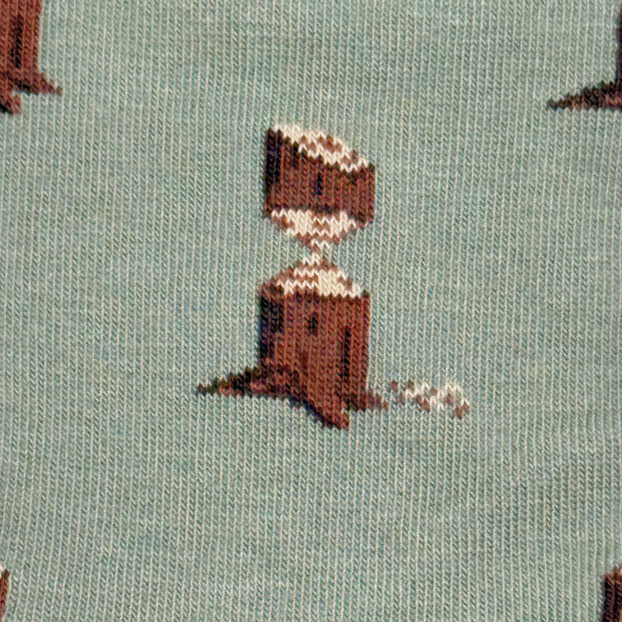 Friday Sock Co. - Men's Beaver & Log Mismatched Socks