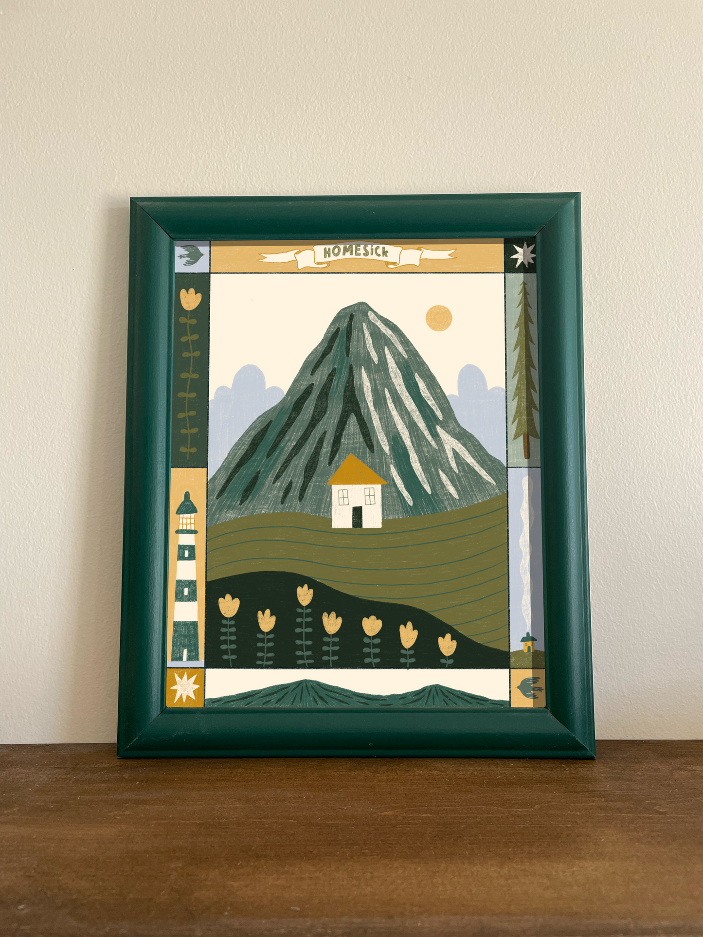 Away Designs - HOMESICK Art Print