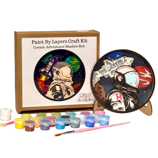 Our Little Makery - Cosmic Adventurer Shadow Box Kit