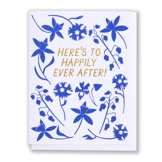 Banquet Workshop - Happily Ever After Foil and Floral Note Card