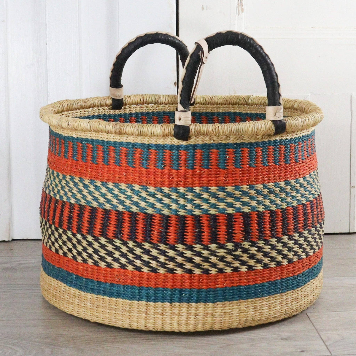 Big Blue Moma - Bolga Basket SHORT LAUNDRY (Medium)