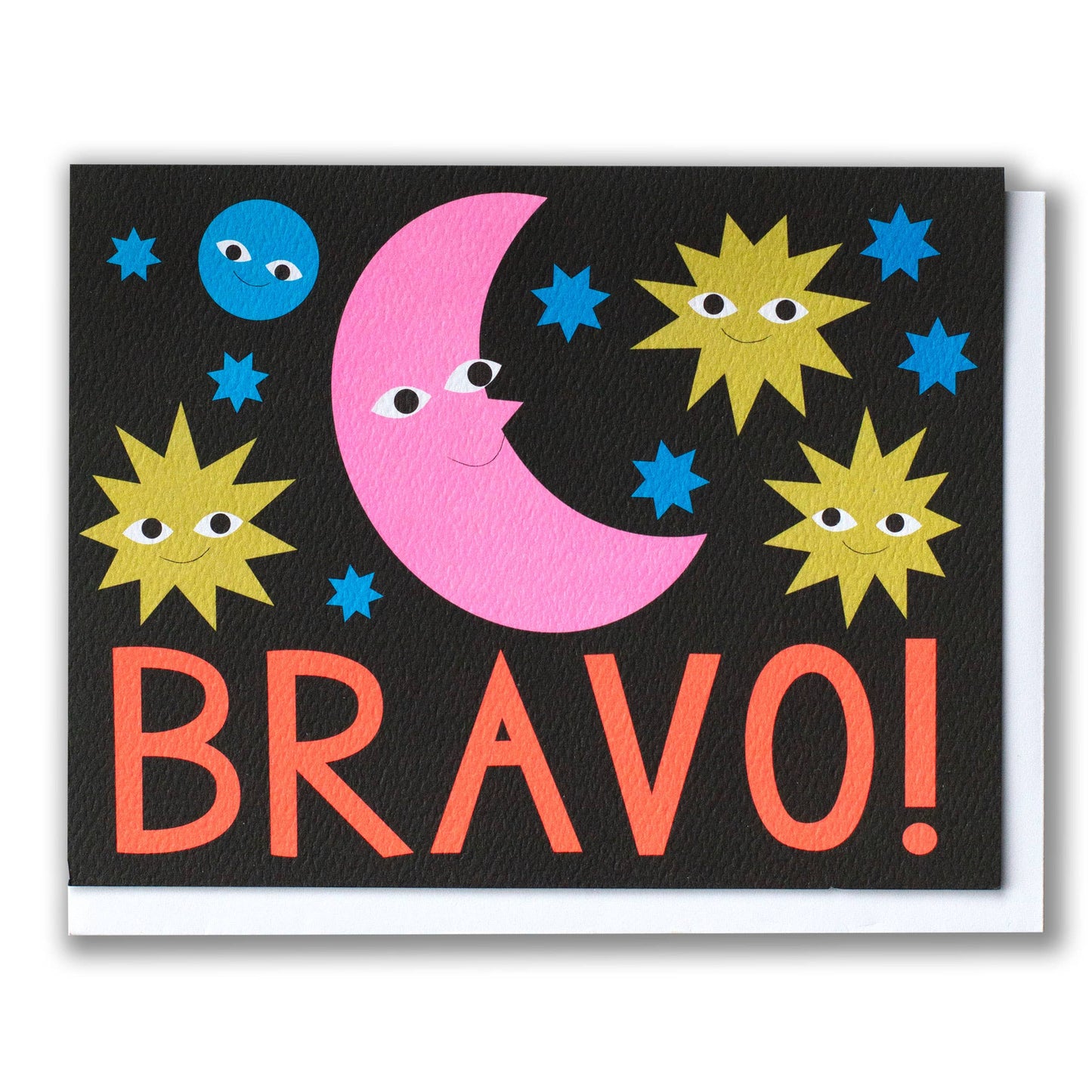 Banquet Workshop - Bravo Moon & Stars Note Card