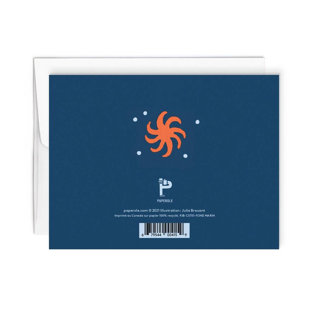 Paperole - SEAFLOOR Greeting card