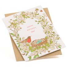 Porchlight Press - Mother's Day Robin Bird Nest Card