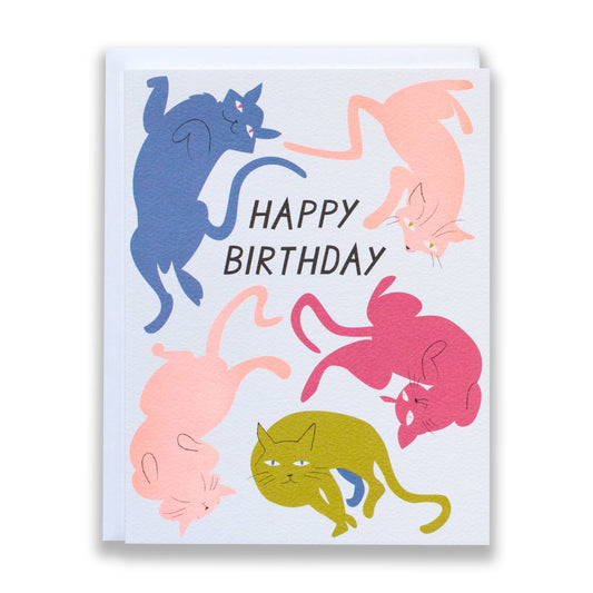 Banquet Workshop - Happy Birthday Cats Card