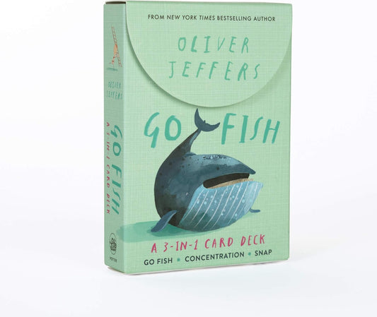 GO FISH - Oliver Jeffers 3-in-1 Card Deck