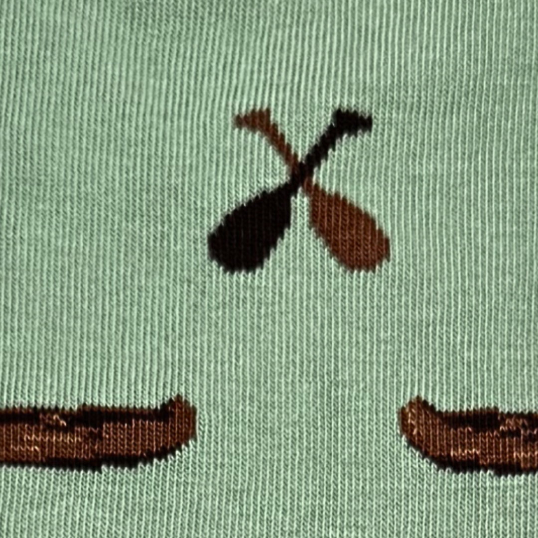 Friday Sock Co. - Men's Canoe & Campfire Mid-Calf Socks