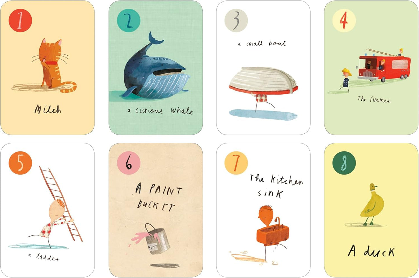 GO FISH - Oliver Jeffers 3-in-1 Card Deck
