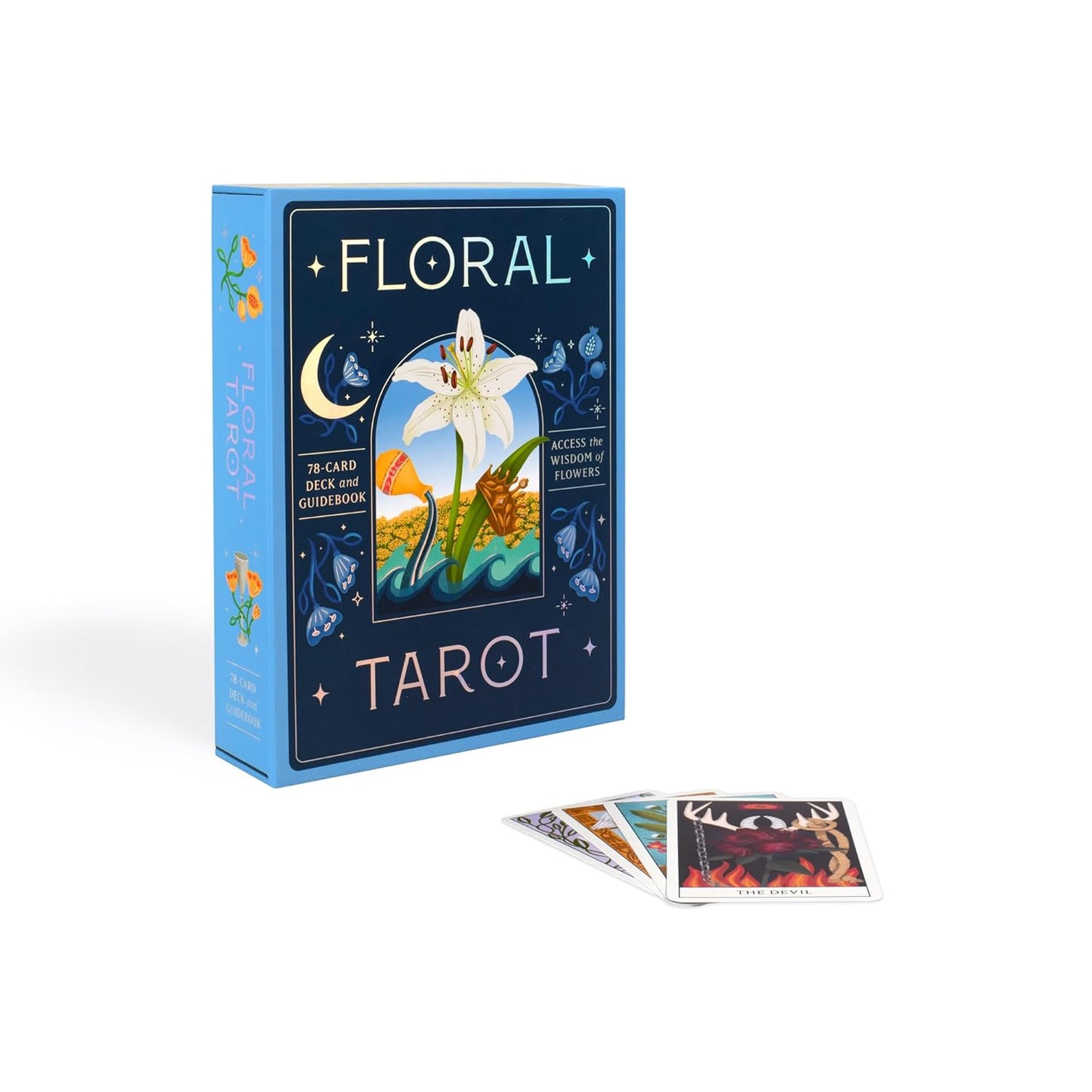 FLORAL TAROT - 78 Cards w/ Guidebook