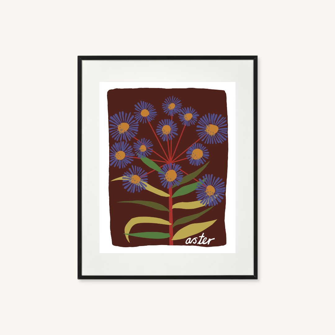 Halfpenny Postage - ASTER Art Print