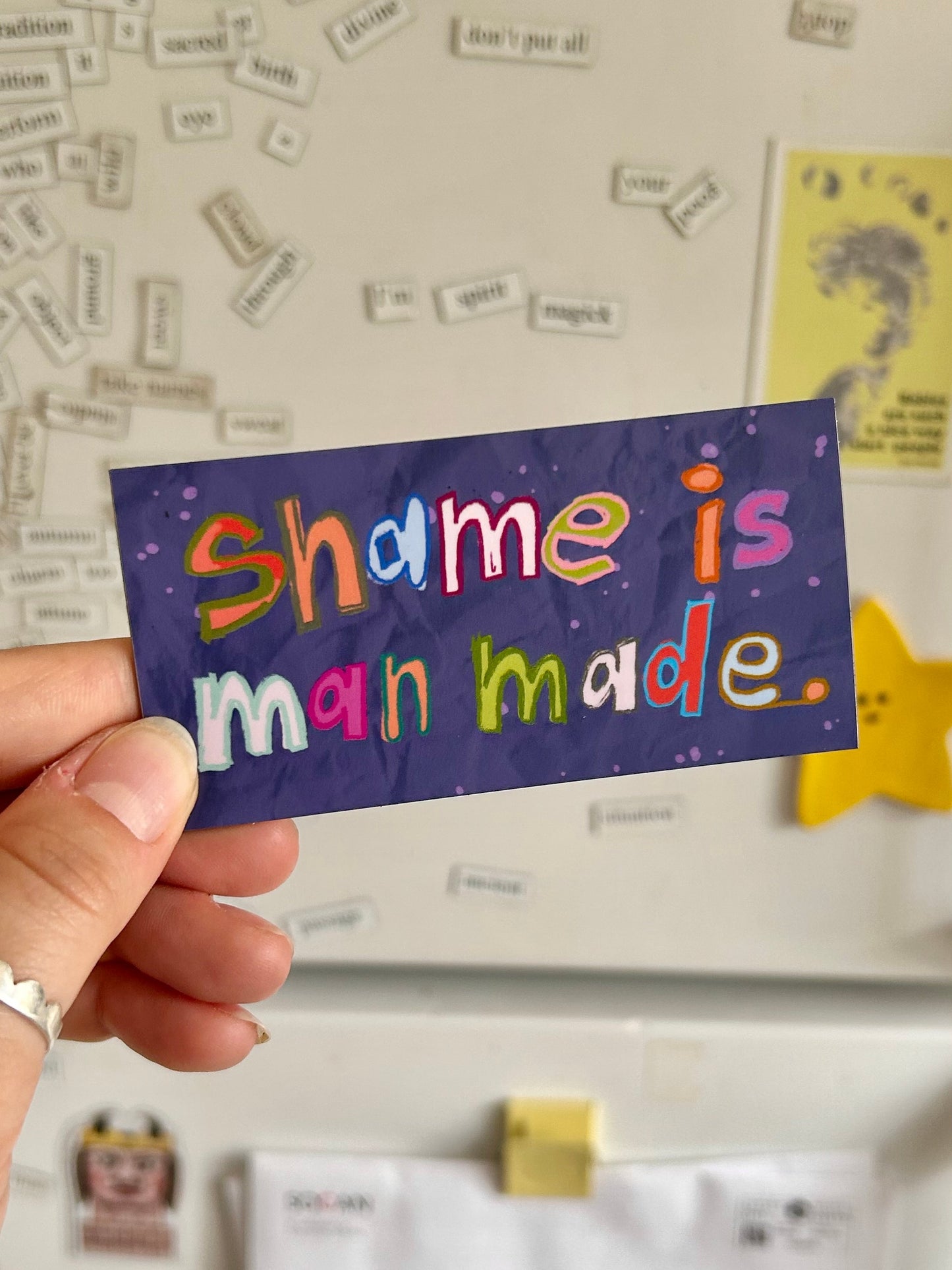 Rains Droplets - SHAME Magnet