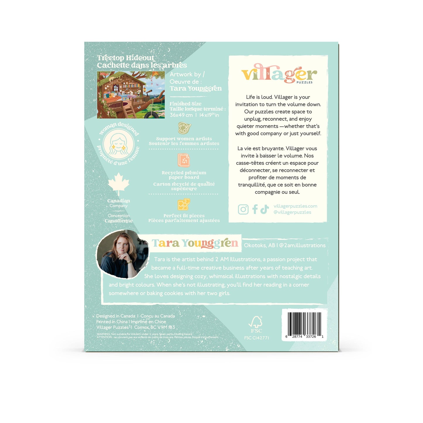 Villager Puzzles - Treetop Hideout | 250 Piece Puzzle