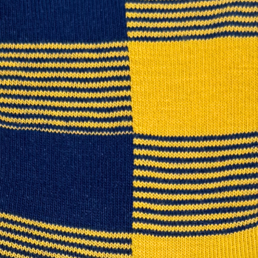 Friday Sock Co. - Men's Modern Plaid Mid-Calf Socks