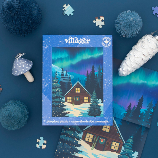 Villager Puzzles - Northern Cabin | 500-Piece Puzzle