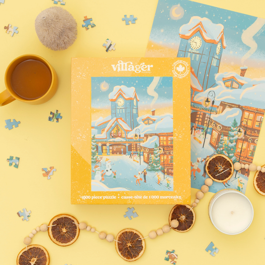 Villager Puzzles - Ski Resort | 1000-Piece Puzzle