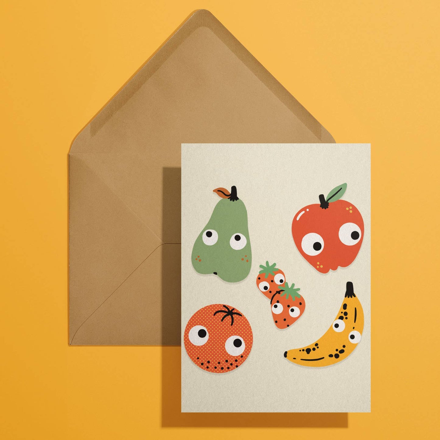 Stay Home Club - GOOGLY FRUIT Melange Card