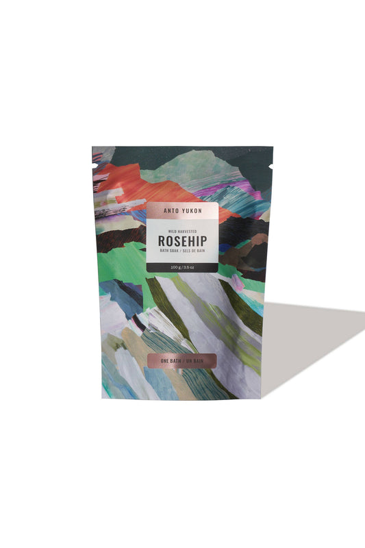 Anto Yukon - Foaming Rosehip Bath Soak: 100 g