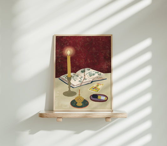 Annick Gaudreault - SORCIÉRE Art Print