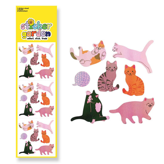 Sticker Garden - Pearl Cat Stickers