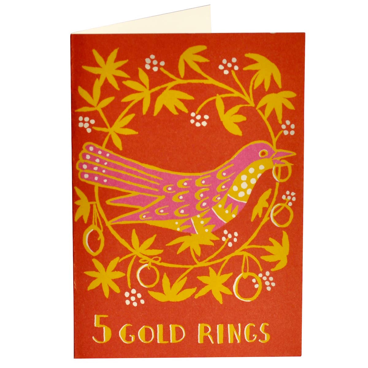 Cambridge Imprint - Card Five Gold Rings