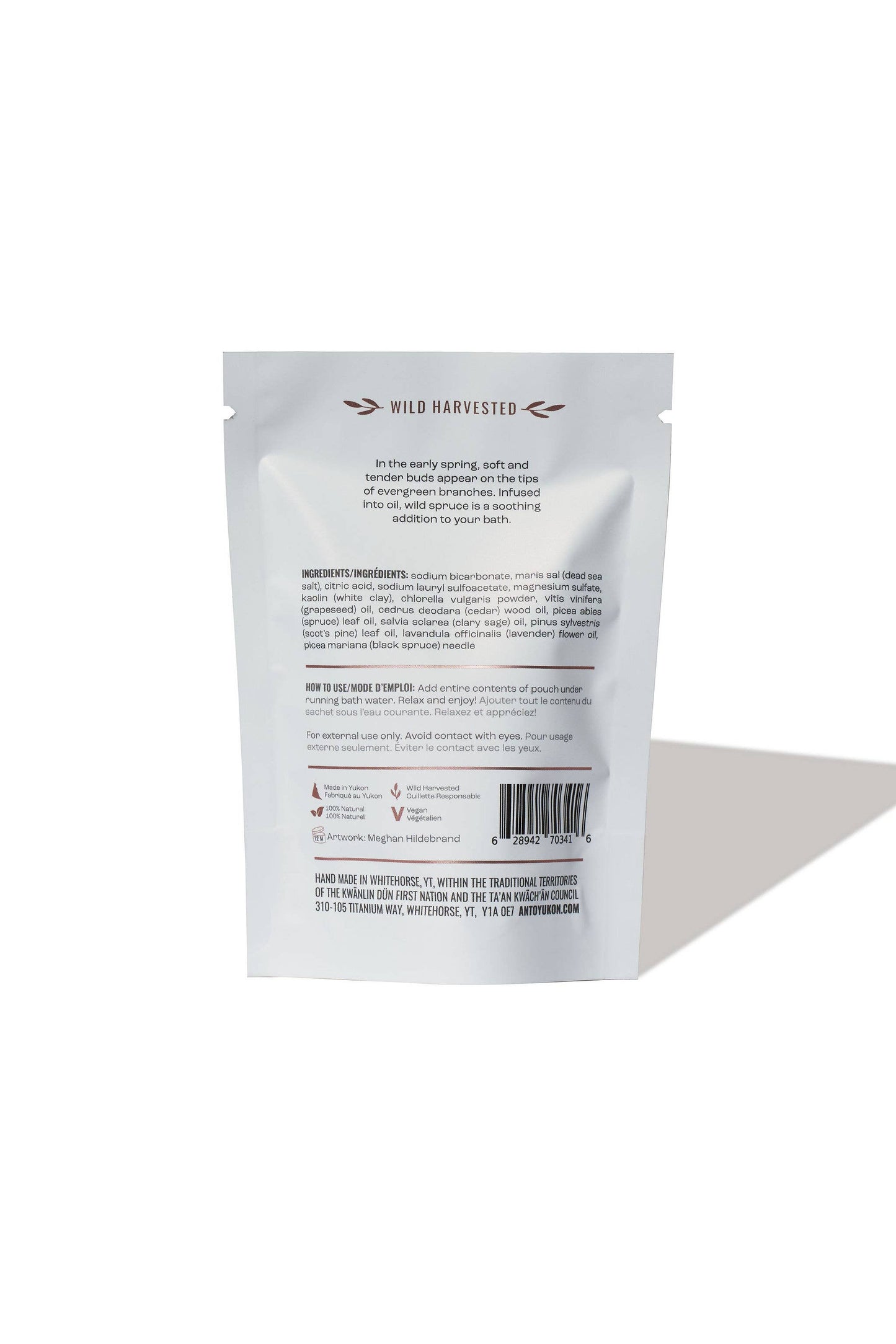 Anto Yukon - Foaming Spruce Bath Soak: 100 g