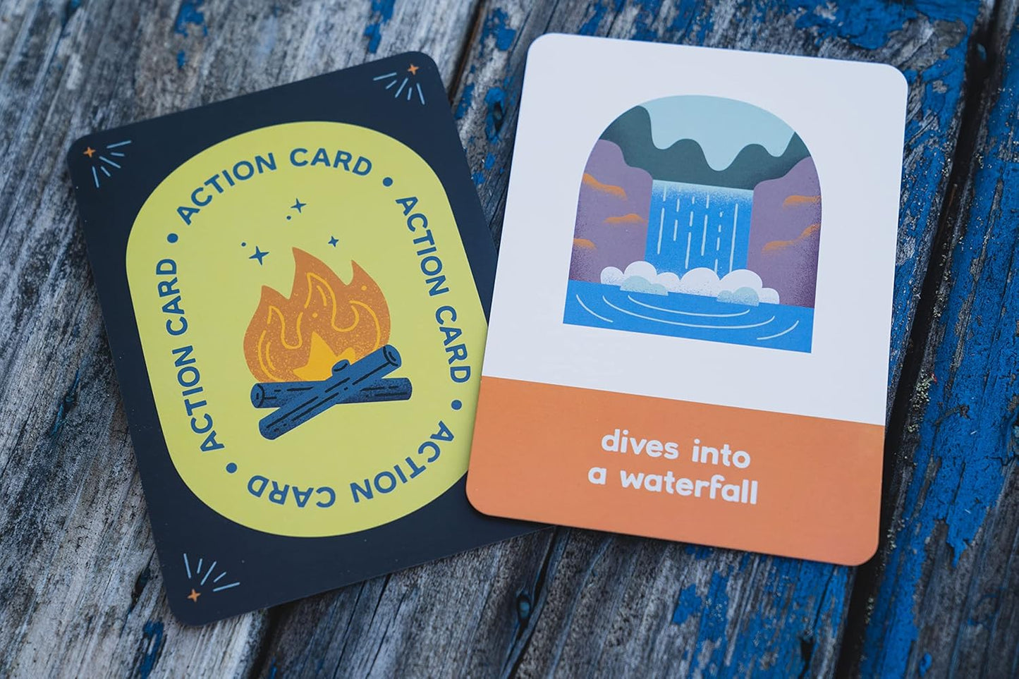 CAMPFIRE STORIES DECK for KIDS - Storytelling Games to Ignite Imagination