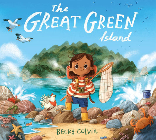 The Great Green Island - Hardcover Picture Book