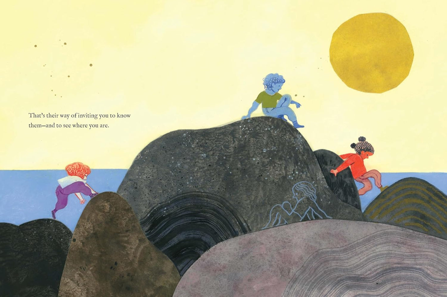 WHEN YOU FIND THE RIGHT ROCK - Hardcover Picture Book