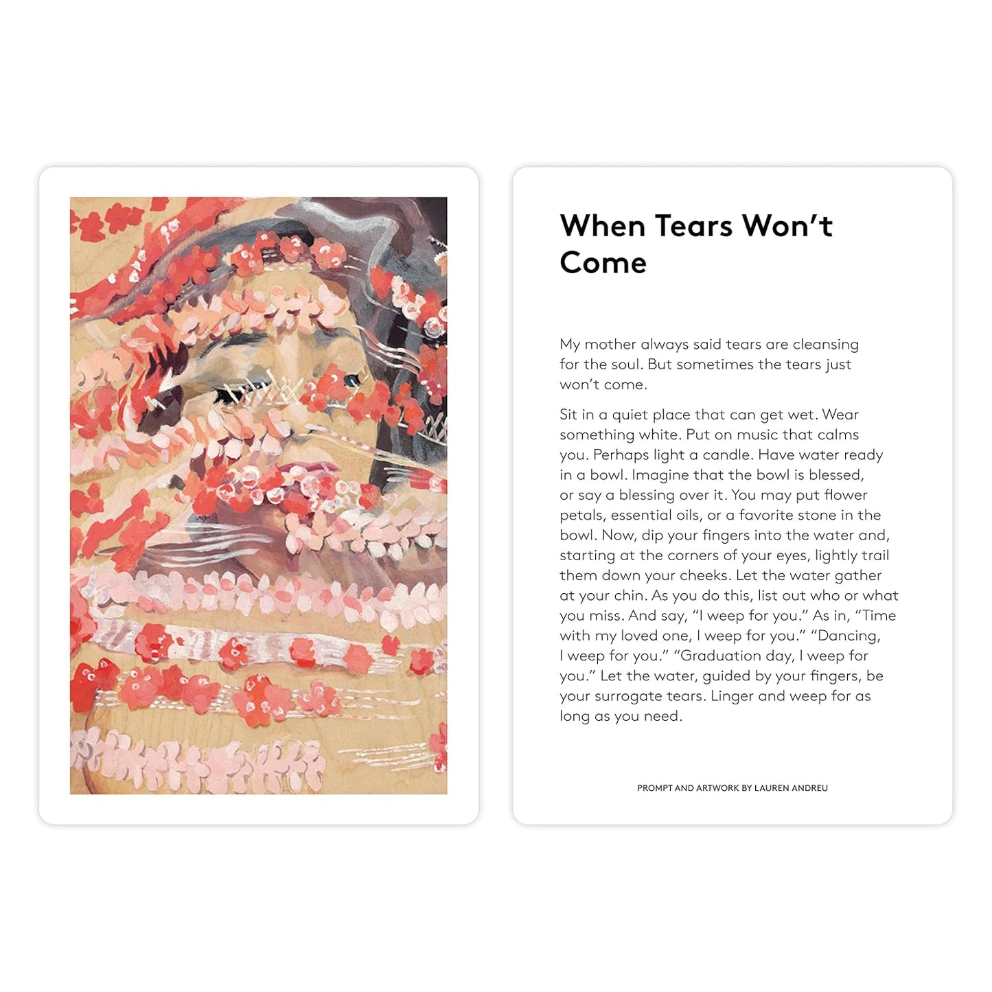 THE GRIEF DECK - Rituals, Meditations, and Tools for Moving Through Loss