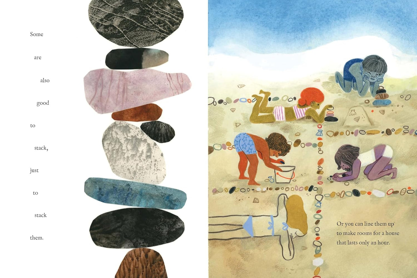 WHEN YOU FIND THE RIGHT ROCK - Hardcover Picture Book