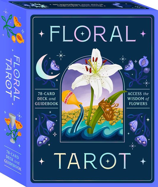 FLORAL TAROT - 78 Cards w/ Guidebook
