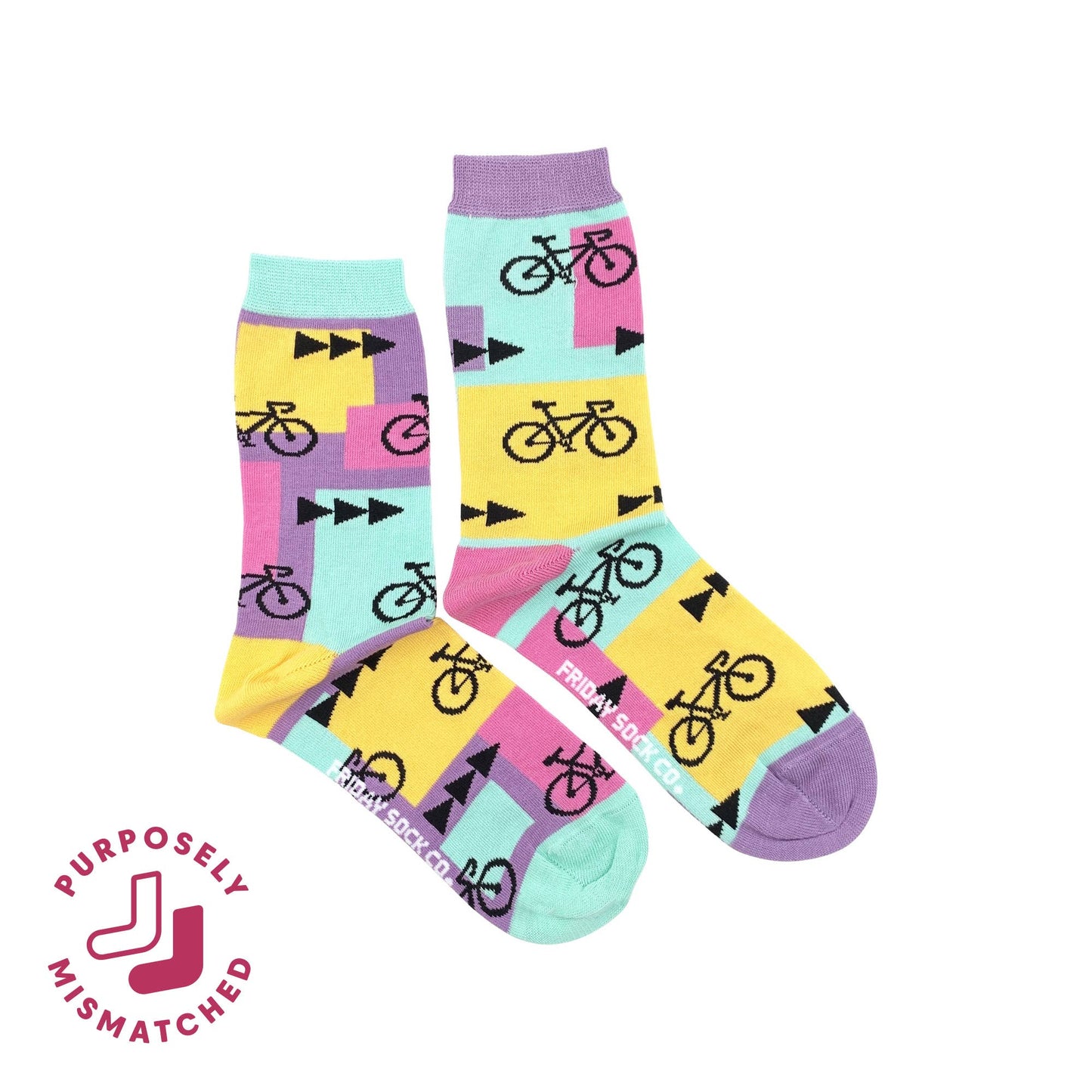 Friday Sock Co. - Women's 80's Road Bikes Socks
