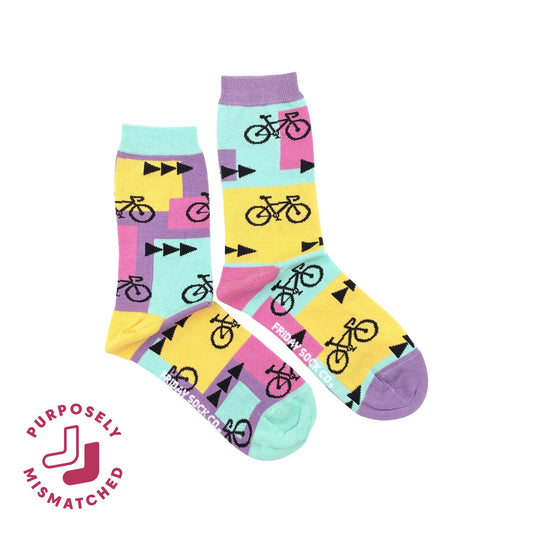 Friday Sock Co. - Women's 80's Road Bikes Socks