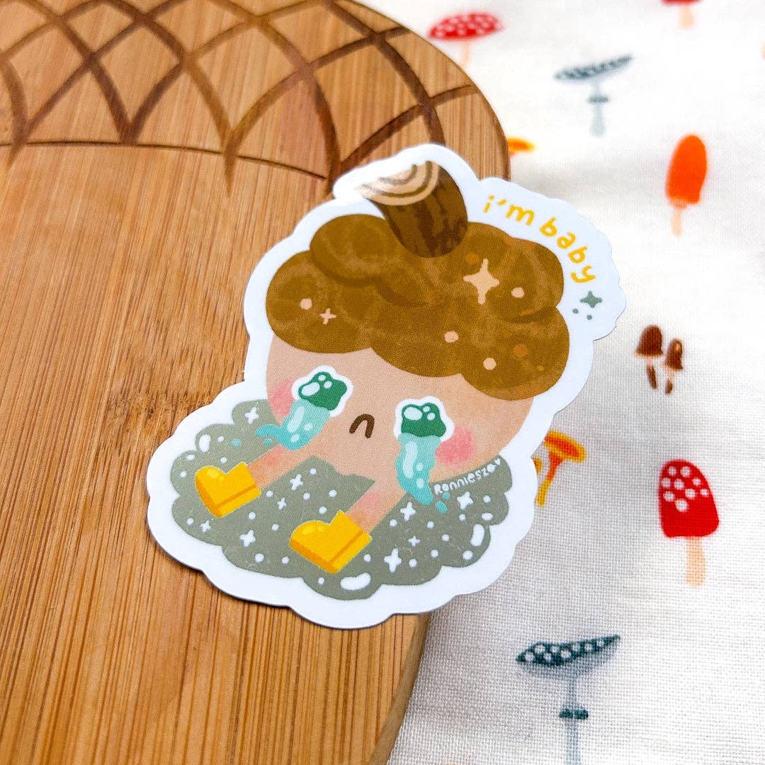 RonnieSzo Art - I'M BABY Sticker
