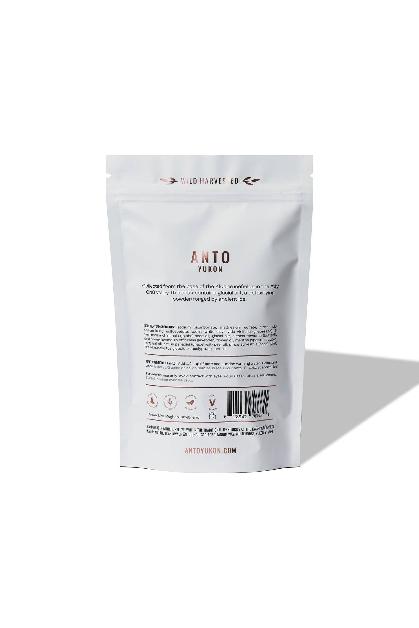 Anto Yukon - Foaming Glacier Bath Soak: 100 g