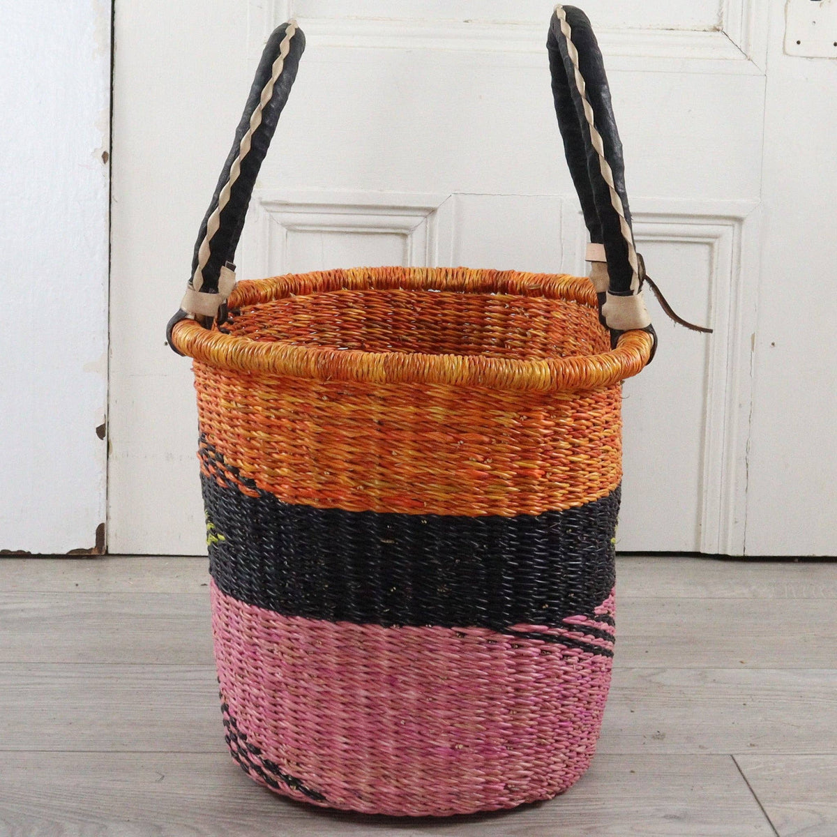 Big Blue Moma - Bolga Basket LARGE OVAL (Variety of Colours)