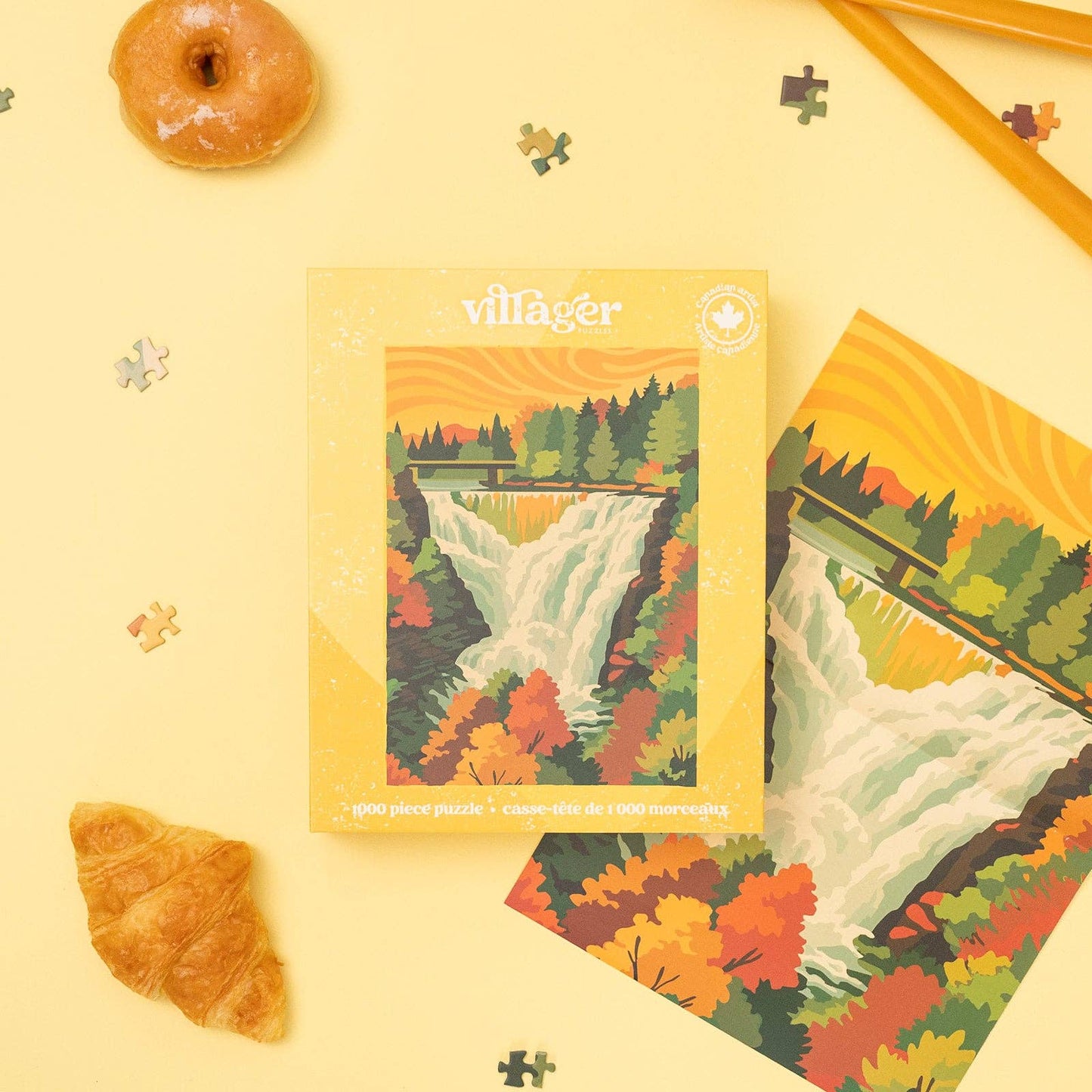 Villager Puzzles - Autumn Cascade | 1000-Piece Puzzle